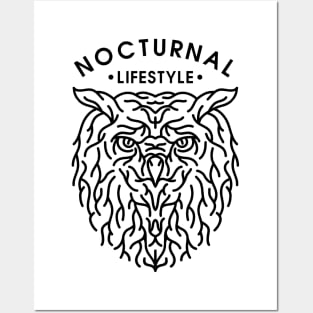 Nocturnal Lifestyle Posters and Art